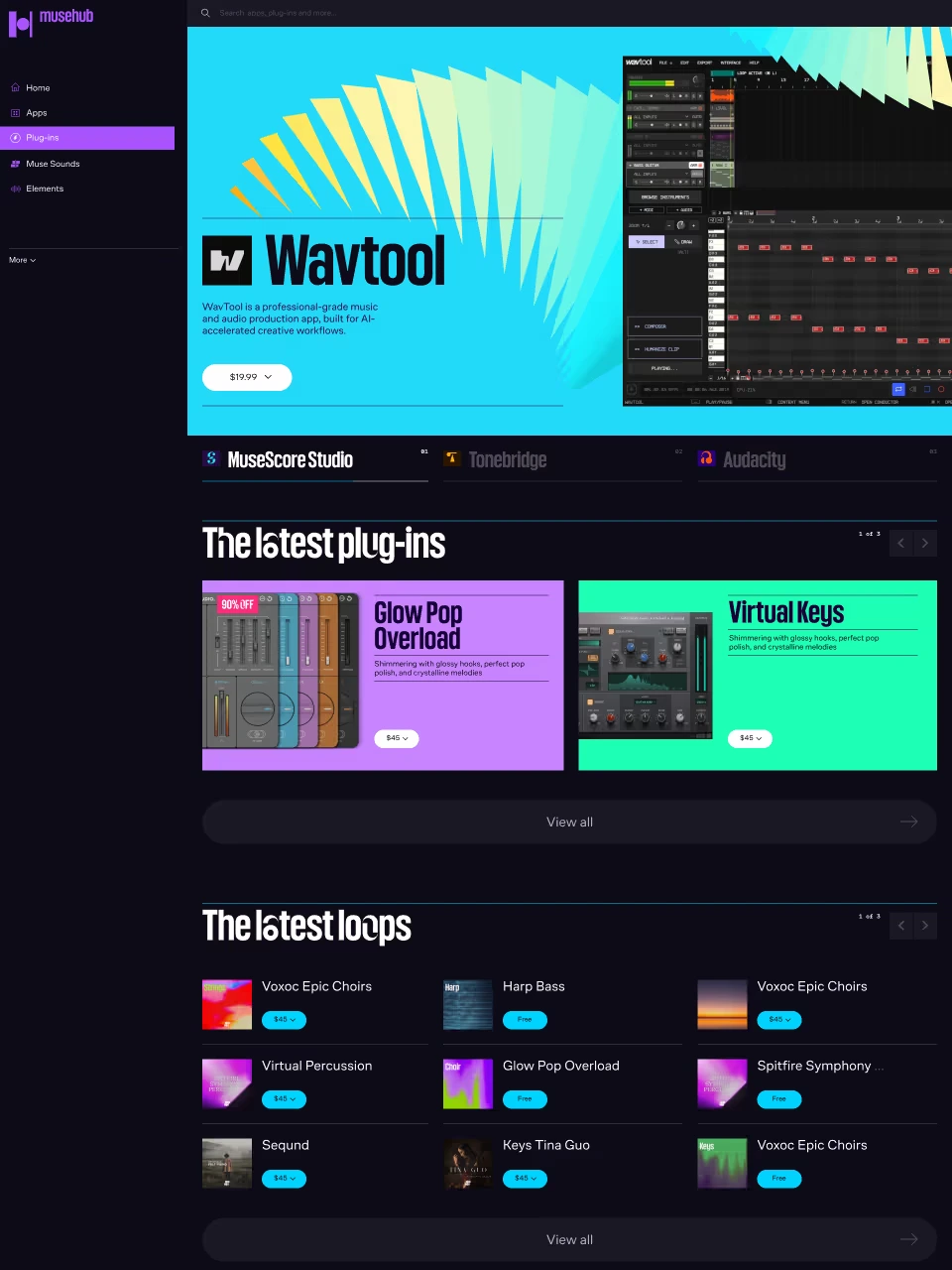 Musehub concept thumbnail